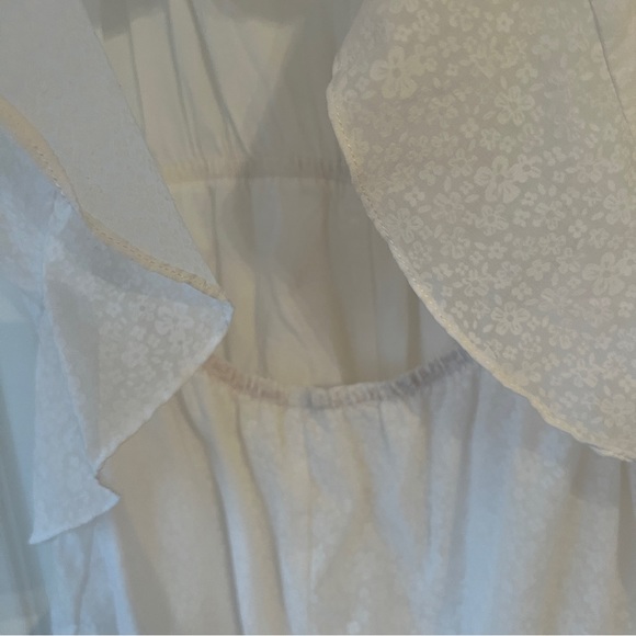 Sabo Skirt White Frilly Romper - Picture 10 of 10